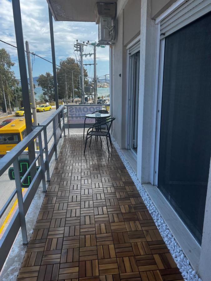 Seaview Room With Share Some Place Atena Exterior foto